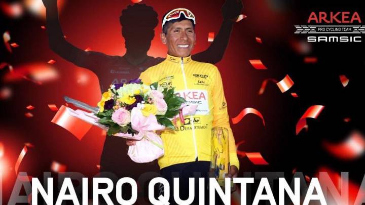 Quintana sigue lanzado con el Arkea y gana el Tour del Var