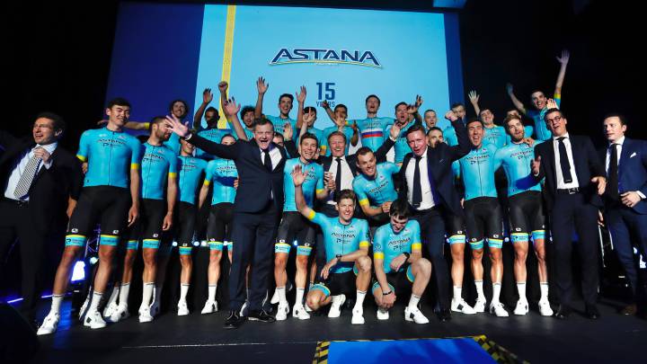 El Astana lleva dos meses sin pagar a sus corredores
