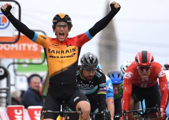 Un gran Cortina vence en París-Niza por delante de Sagan