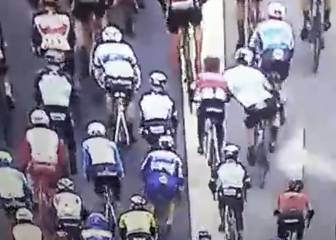La fea acción de Bennett contra Nairo que pudo acabar en tragedia en el sprint