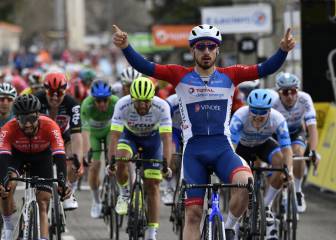 Los deportistas belgas entrenan al aire libre: 