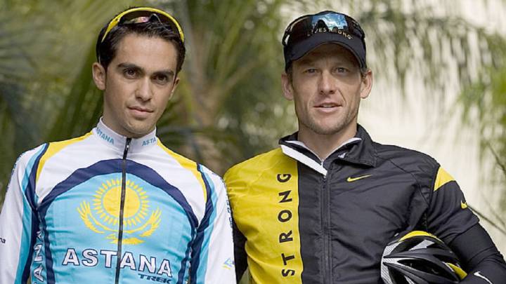 Contador desvela los secretos de la 'guerra' con Armstrong