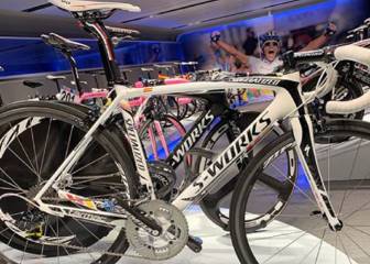 Colapsa la subasta de la bici de Contador con 19.000€ recaudados