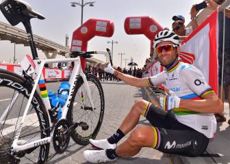 El Movistar se une a Cruz Roja
y sortea la bici de Valverde