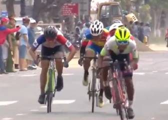 Hoang gana la quinta etapa y Luis Pérez, líder de la montaña