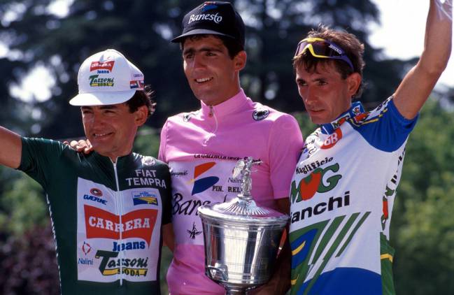 Los 10 mejores momentos de Miguel Indurain en el Giro - AS.com