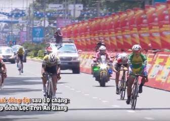 Segunda victoria de etapa de Tran Tuan Kiet; Tan Hoai, líder