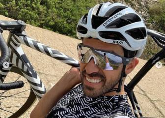 Contador bate el récord de la Bola del Mundo con su nueva bici