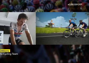 Gibbons se impone en la primera etapa del Tour Virtual