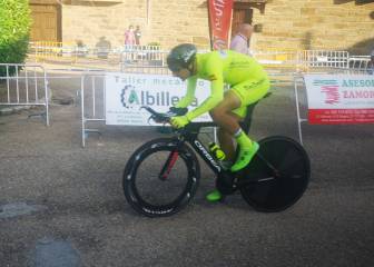 Moreira, primer ganador en el regreso del ciclismo en España
