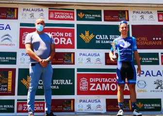 Álex Ruiz es el más rápido al esprint en la Vuelta a Zamora