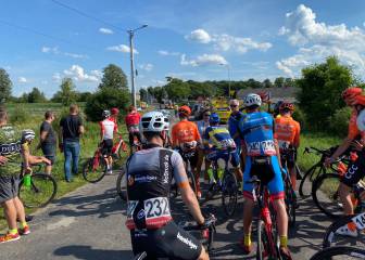 Un accidente de moto cancela la primera carrera de la UCI