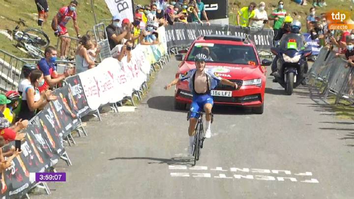 Evenepoel va sobrado y se corona en el Picón Blanco