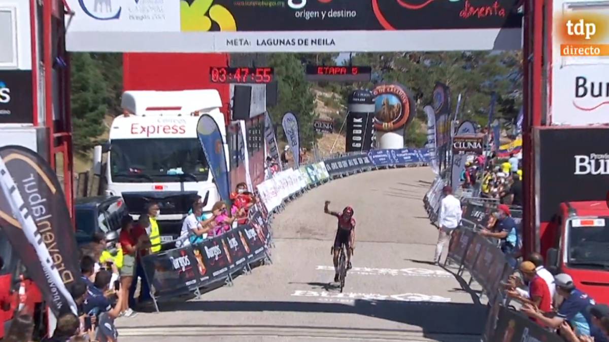 Resumen y resultados de la Vuelta a Burgos etapa 5