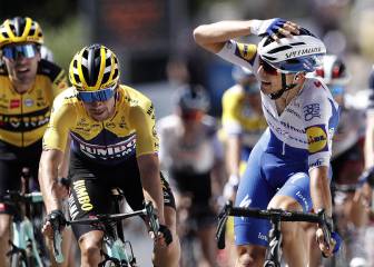 Triunfo por Jakobsen en el primer asalto Bernal-Roglic