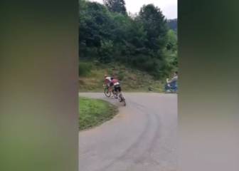 Insultan a Froome en plena ascensión y éste se revuelve