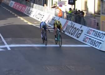 Van Aert supera a Alaphilippe y logra su primer Monumento