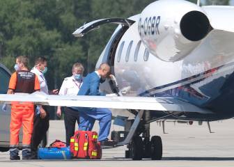 Los médicos y la recuperación de Jakobsen: 