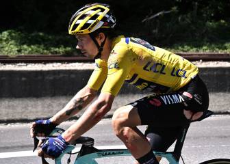 Roglic abandona el Dauphiné