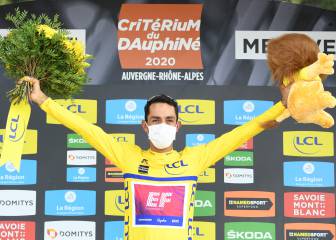 Daniel Martínez y Sepp Kuss reinan en el caos del Dauphiné