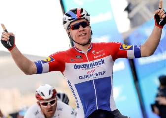 Jakobsen, tras su caída en la Vuelta a Polonia: 