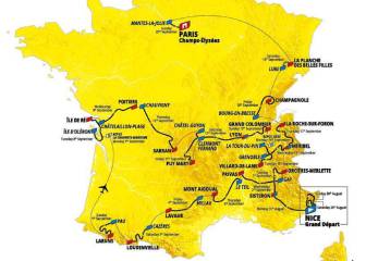 Tour de Francia 2020: etapas, perfiles y recorrido