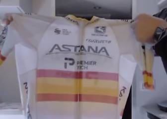 Luis León ya luce su maillot de campeón de España