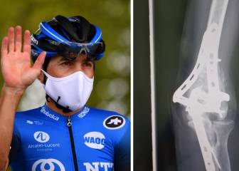 Pozzovivo deja el Tour tras su caída por culpa de una selfi