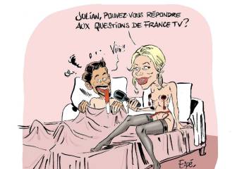 Indignación por una viñeta sexista sobre Alaphilippe y Marion Rousse