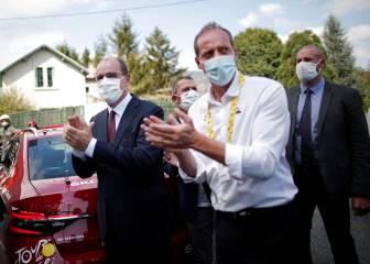 Preocupación en Francia: El primer ministro, Jean Castex, estuvo con Prudhomme