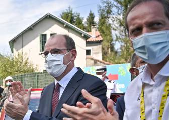 El primer ministro francés da negativo tras estar con Prudhomme en el Tour