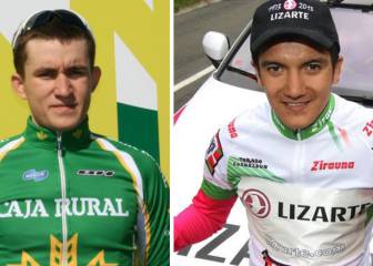 El pasado navarro de Carapaz y Kwiatkowski en Lizarte y Caja Rural