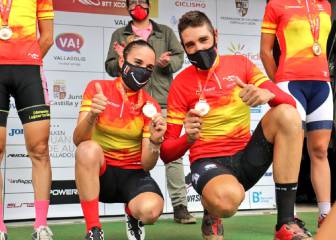 David Valero y Rocío del Alba, campeones de España