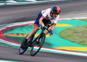 Thomas corrió la crono a ciegas: 