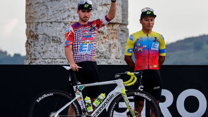 El Giro se presenta: del llamativo maillot del EF a las ganas de reválida del Ineos de Thomas