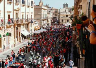La segunda etapa del Giro de Italia en imágenes