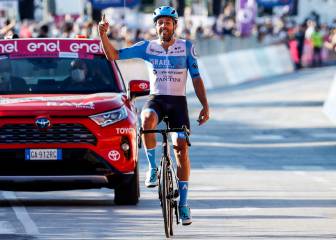 La octava etapa del Giro de Italia en imágenes