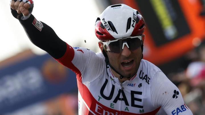 Ulissi: "Es realmente mágico ganar otra etapa en el Giro"