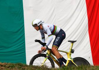 Ganna revienta el crono y Almeida se reivindica