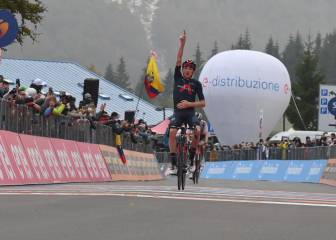 Tao Geoghegan conquista Piancavallo y Almeida resiste