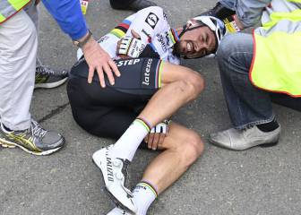 Alaphilippe pasará este lunes por el quirófano tras su caída