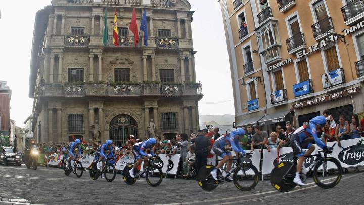 La etapa 2 de La Vuelta: San Miguel de Aralar, arriba y abajo