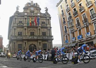 La etapa 2 de La Vuelta: San Miguel de Aralar, arriba y abajo