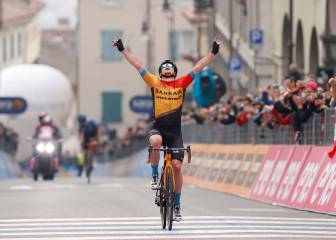 Tratnik, ganador de la etapa 16 del Giro