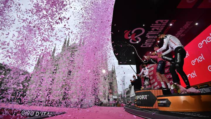 Palmarés de ganadores del Giro de Italia: todos los campeones