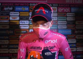 Tao Geoghegan Hart, tras ganar el Giro: 