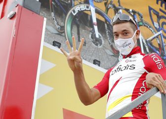 Los problemas de Barceló tras su taquicardia en La Vuelta