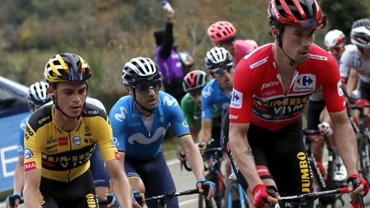 Roglic, ante el Angliru: "Nunca sub algo tan empinado"