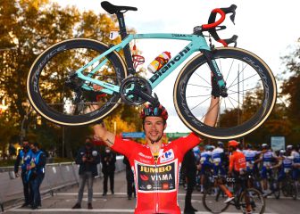 Ackermann manda al esprint y Roglic se corona en Madrid