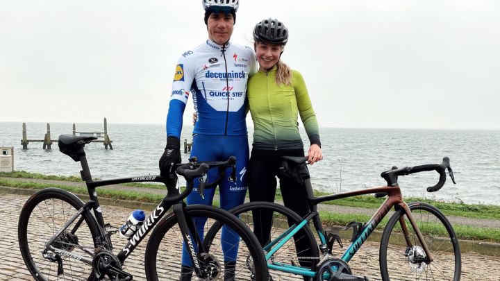 Fabio Jakobsen se vuelve a subir a la bicicleta tras su accidente